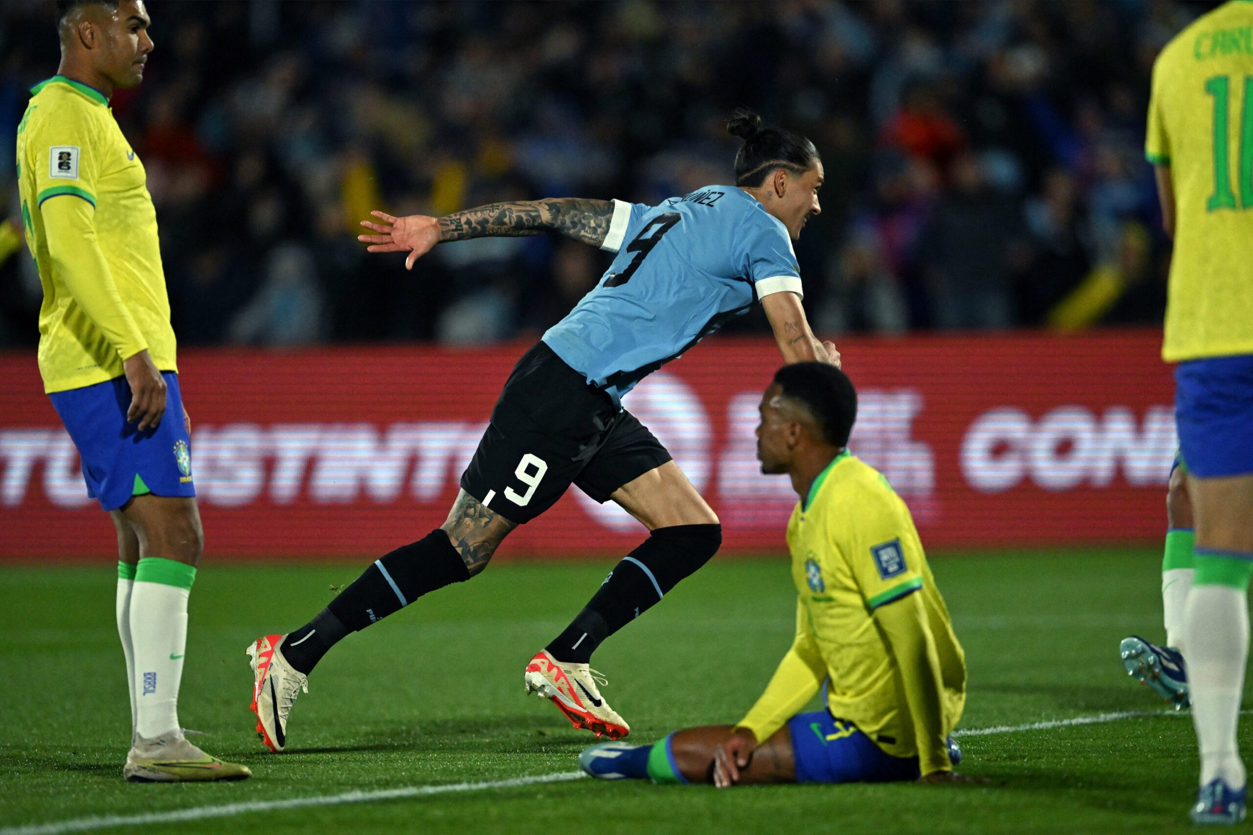 2-0. Fin de la mala racha: Uruguay vence a Brasil luego de 22 años – Latina  Network