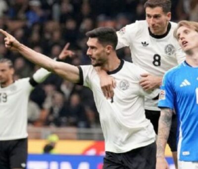 Alemania le pega a Italia en condición de visitante, y venció 1-2 por la UEFA la Nations League.