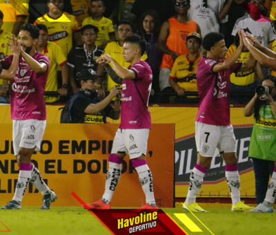 Independiente goleó a Barcelona en el Monumental