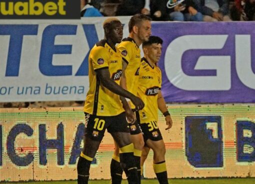 Barcelona Sporting Club logró vencer por la minima diferencia a Técnico Universitario en el estadio Bellavista.