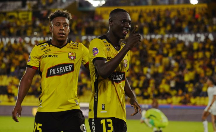 Barcelona SC logró una gran victoria en el estadio Monumental. al derrotar 2x0 a Delfín.