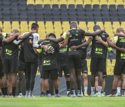 Barcelona SC quedó listo para enfrentar a IDV por Copa Libertadores