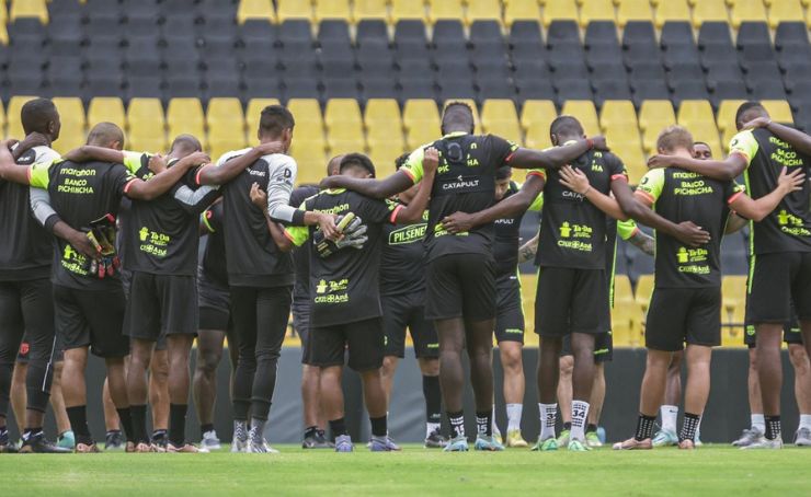 Barcelona SC quedó listo para enfrentar a IDV por Copa Libertadores