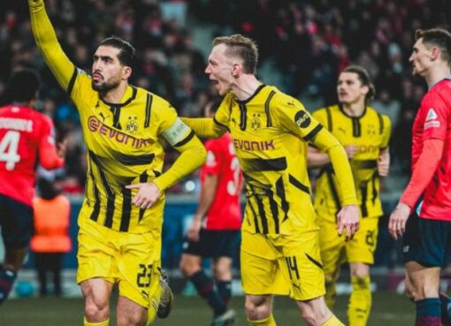 Borussia Dortmund venció y clasificó a los cuartos de Champions League.