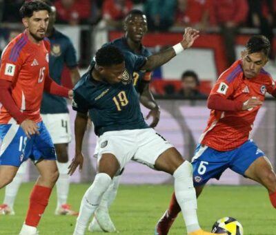 Ecuador está muy cerca de llegar al Mundial 2026, al empatar en Santiago 0x0 ante Chile.