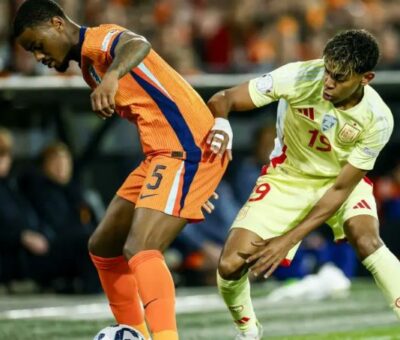España empató en Rotterdam 2-2 sobre la hora ante Países Bajos por los cuartos de final de la UEFA Nations League.