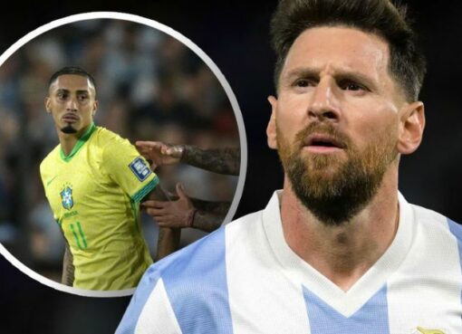 Lionel Messi le contestó al atacante de la 'Verdeamaerla' Raphinha, por sus polémicas declaraciones previas al partido.