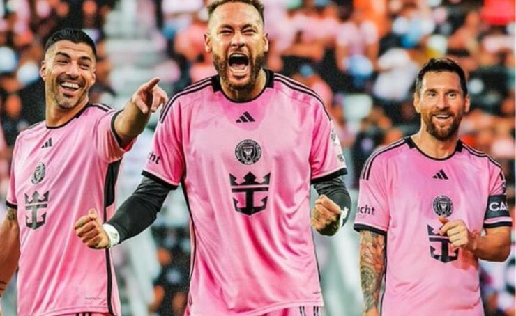 El jugador brasileño Neymar podría acabar su carrera en el Inter Miami, y se podría juntar con Lionel Messi.