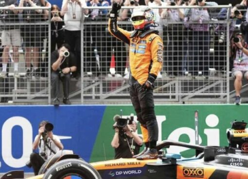 Oscar Piastri de McLaren, ganó la madrugada de este domingo 23 de marzo, el Gran Premio de China.