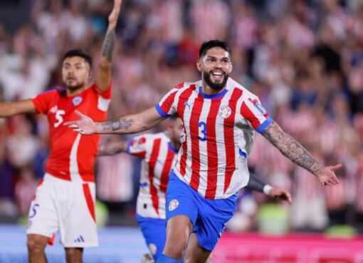 Paraguay con mucho sufrimiento, venció por la mínima diferencia a Chile en los Defensores del Chaco, en el inicio de la fecha 13 de las Eliminatorias