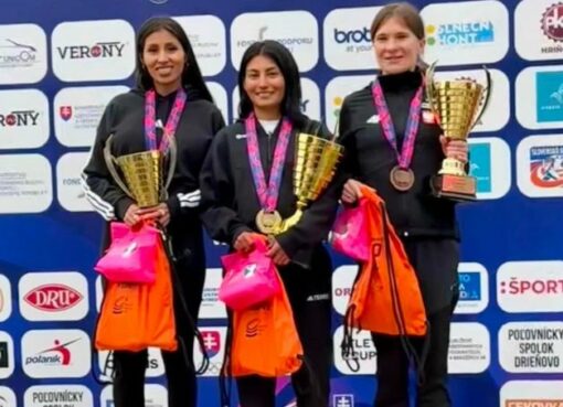 La ecuatoriana Paula Torres ganó la madrugada de este domingo 23 de marzo, el Gran Premio Mundial de Marcha Dudinská 50.