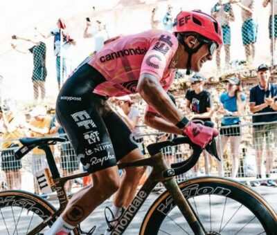 Richard Carapaz de EF Education - EasyPost tuvo una etapa aceptable en el Tirreno-Adriático