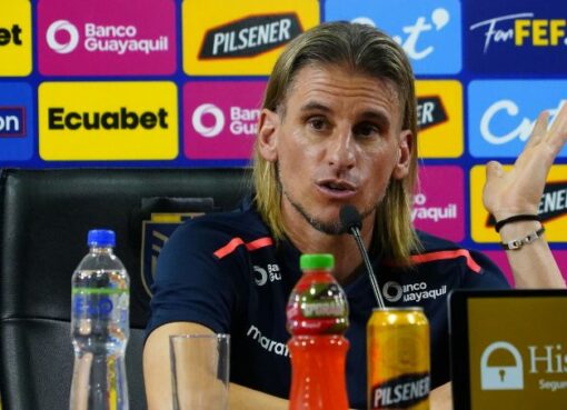 El director técnico de la selección de Ecuador, Sebastián Beccacece, habló con los medios de comunicación, previo al partido de La Tri.