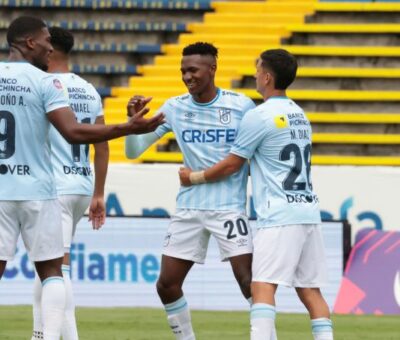 Universidad Católica goleó al Manta por la fecha 5 de la LigaPro Ecuabet.