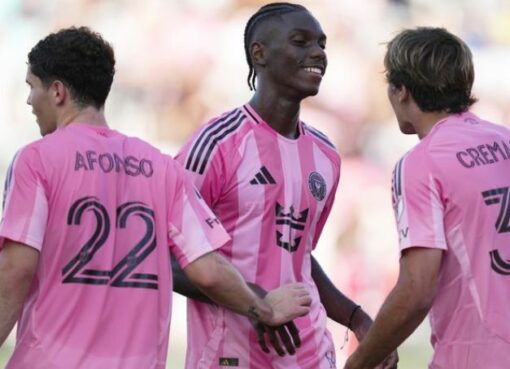 Allen Obando se mostró feliz al anotar por primera vez con la camiseta del Inter Miami, aunque fue derrota de su equipo ante Dallas.