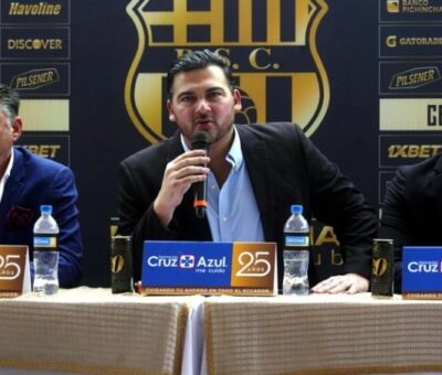 Barcelona SC reveló varios detalles y sorpresas para la celebración por los 100 años, en una rueda de prensa realizada en el Malecón 2000.
