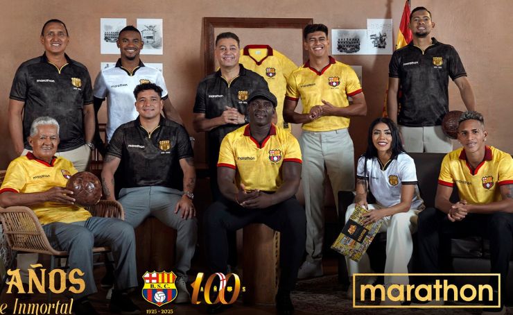Barcelona SC ha dado un paso más en la celebración de su centenario con la presentación de su nueva camiseta, un diseño exclusivo.