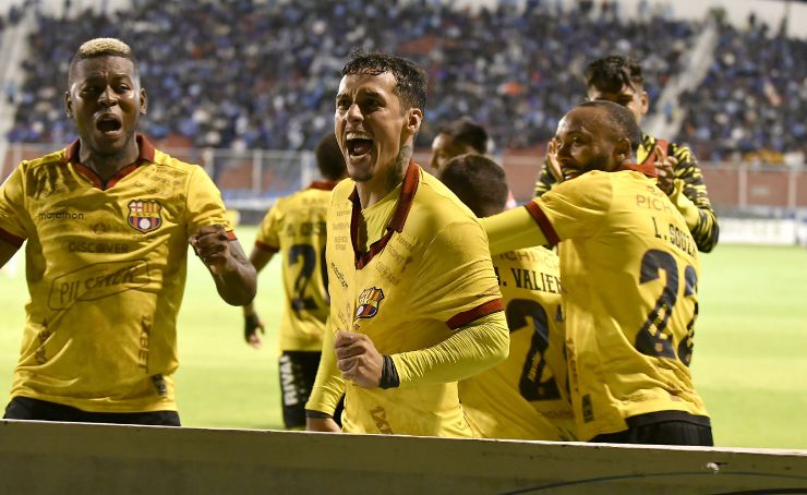 Barcelona SC celebrará su centenario, al vencer a Macará en el estadio Bellavista de la ciudad de Ambato, por la fecha 10 de la LigaPro
