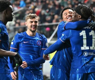 Chelsea logró una contundente victoria sobre el Legia de Varsovia en el partido de ida de los cuartos de final de la UEFA Conference League.