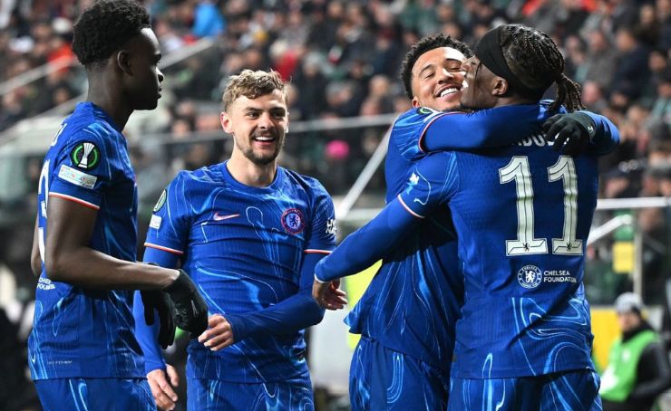 Chelsea logró una contundente victoria sobre el Legia de Varsovia en el partido de ida de los cuartos de final de la UEFA Conference League.