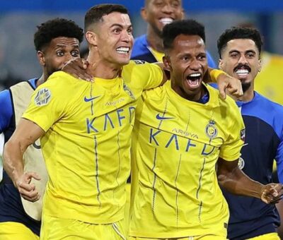 Cristiano Ronaldo volvió a ser el protagonista en la victoria del Al Nassr por 2-1 sobre el Al Riyadh, en la jornada 27 de la Saudi Pro.