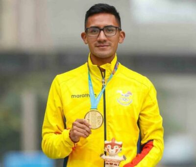 El marchista ecuatoriano Daniel Pintado, medallista olímpico en París 2024, anunció que será sometido a una artroscopia de cadera