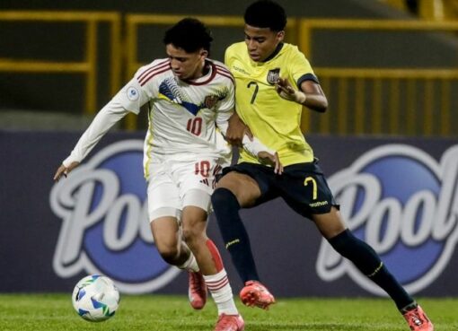 Ecuador no pudo y cayó por la mínima diferencia ante Venezuela, por la fecha 3 del Sudamericano Sub-17, que se juega en Colombia.