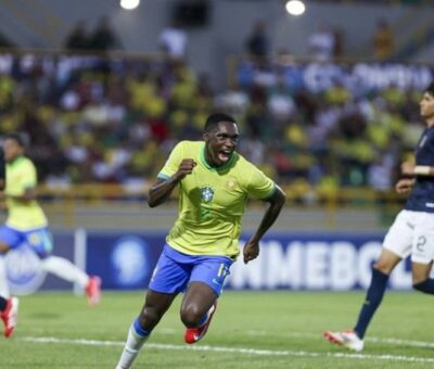 Ecuador sufrió una dura derrota por 3-2 frente a Brasil, en la última fecha del Grupo B del Sudamericano Sub-17.