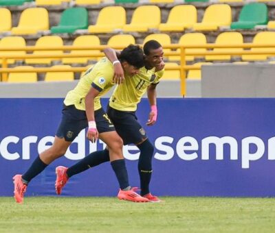 Ecuador venció a Bolivia por la mínima diferencia, por el grupo B del Sudamericano Sub-17