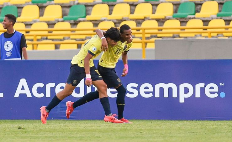 Ecuador venció a Bolivia por la mínima diferencia, por el grupo B del Sudamericano Sub-17