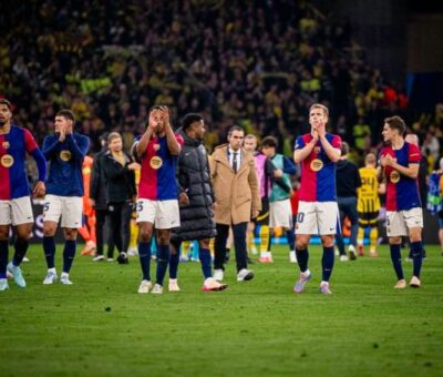 Barcelona clasificó a las Semifinales de la Champions League a pesar de la derrota frente al Borussia Dortmund