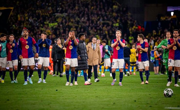 Barcelona clasificó a las Semifinales de la Champions League a pesar de la derrota frente al Borussia Dortmund