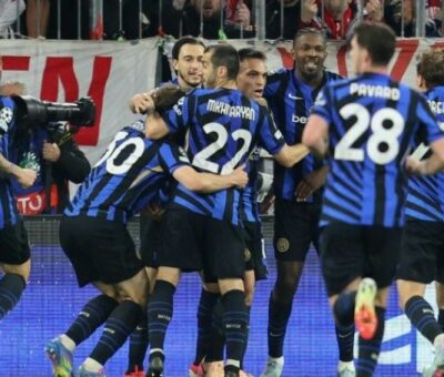 El Inter de Milán sorprendió, al vencer 2-1 al Bayern Múnich en el Allianz Arena, por los cuartos de final de la UEFA Champions League.