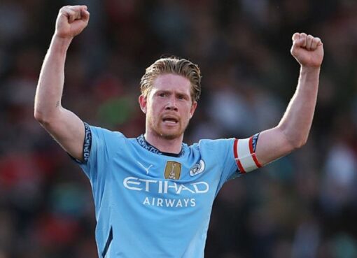 El mediocampista belga Kevin De Bruyne ha comunicado que dejará el Manchester City al concluir la temporada 2024-2025
