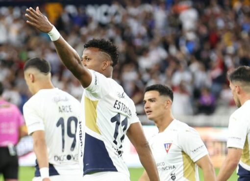 Liga de Quito se impuso 3-1 sobre Aucas en el estadio Rodrigo Paz Delgado, en el marco de la novena fecha de la LigaPro.