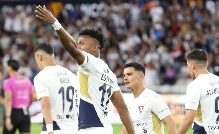 Liga de Quito se impuso 3-1 sobre Aucas en el estadio Rodrigo Paz Delgado, en el marco de la novena fecha de la LigaPro.