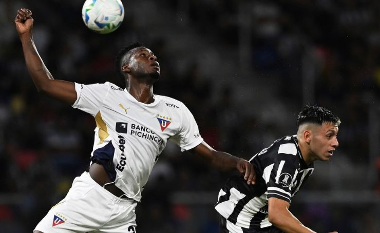 Liga de Quito empató sin goles ante Central Córdoba de visitante, por la fecha 1 del Grupo E de la Copa Libertadores 2025.