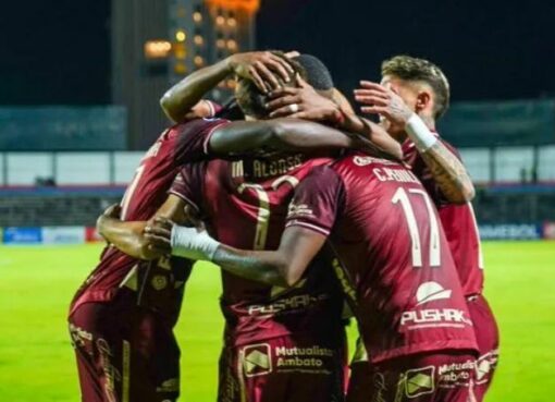 Mushuc Runa venció 3x2 a Palestino de Chile en el estadio Olímpico de Riobamba, por la fase de Grupos de la Copa Sudamericana 2025.