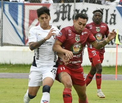 Mushuc Runa con buen fútbol, venció por la mínima diferencia a Liga de Quito en el estadio Olímpico de Riobamba