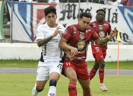 Mushuc Runa con buen fútbol, venció por la mínima diferencia a Liga de Quito en el estadio Olímpico de Riobamba