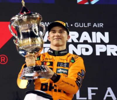 El australiano Oscar Piastri ganó el Gran Premio de Baréin, el cuarto del Mundial de Fórmula Uno, disputado en el circuito de Sakhir,