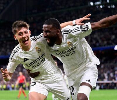 Real Madrid y Real Sociedad firmaron un vibrante empate 4-4, en el partido de vuelta por la semifinal de la Copa del Rey.