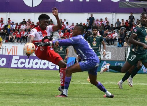 Técnico Universitario y Mushuc Runa empataron 1x1 en el estadio Bellavista de Ambato, por la fecha 7 de la LigaPro