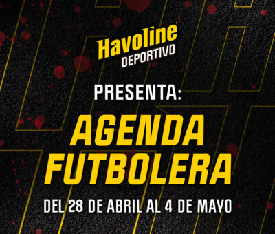AGENDA FUTBOLERA de Havoline Deportivo del 28 de abril al 4 de mayo: - Inician las semifinales de la Champions, Europa y Conference League.