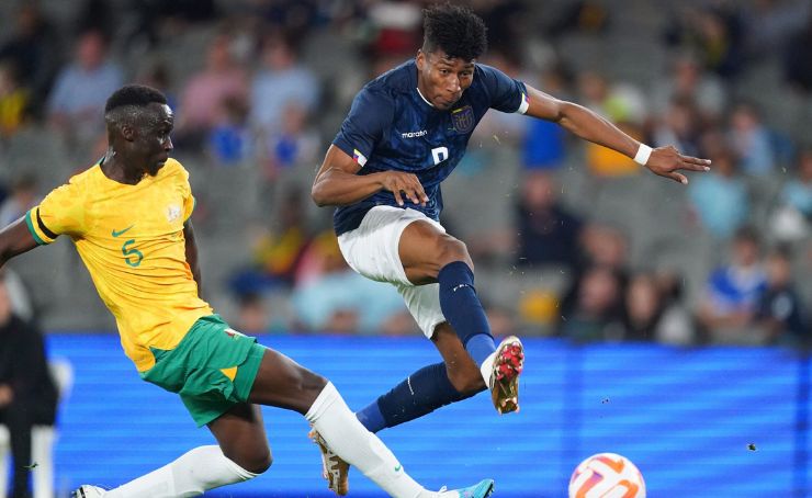 Kevin Rodríguez llegó a la ciudad de Guayaquil este martes 27 de mayo para unirse a la concentración de la selección ecuatoriana.