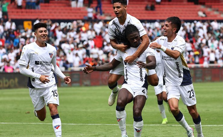 Liga de Quito sufrió para vencer a Técnico Universitario 3x2 en el estadio Rodrigo Paz Delgado, por la fecha 15 de la LigaPro