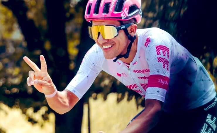 Richard Carapaz ascendió a la segunda ubicación de la clasificación general del Giro de Italia 2025.