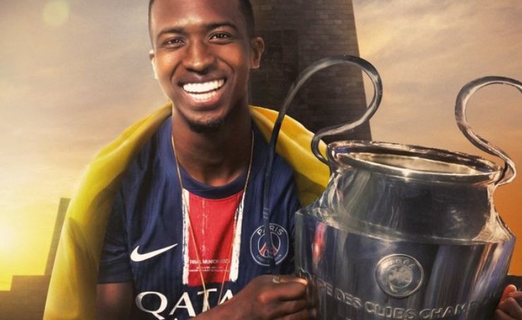 Los mensajes de felicitación para Willian Pacho tras ganar la UEFA Champions League 2024-25 no dejaron de estar.