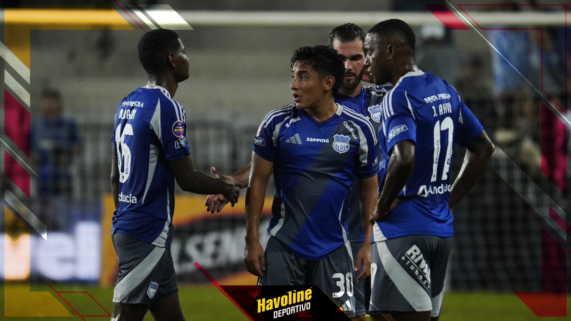Desazón en los jugadores de Emelec tras una nueva derrota en el estadio Capwell