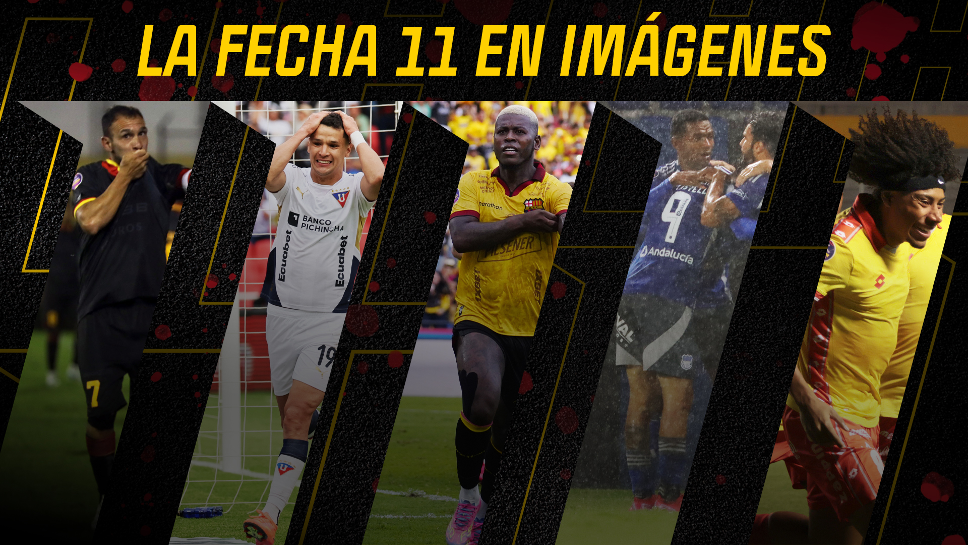 Se jugó la fecha 11 de la LigaPro, donde hubo buenos encuentros como el IDV ante Emelec, y Barcelona SC ante Vinotinto en el Monumental.